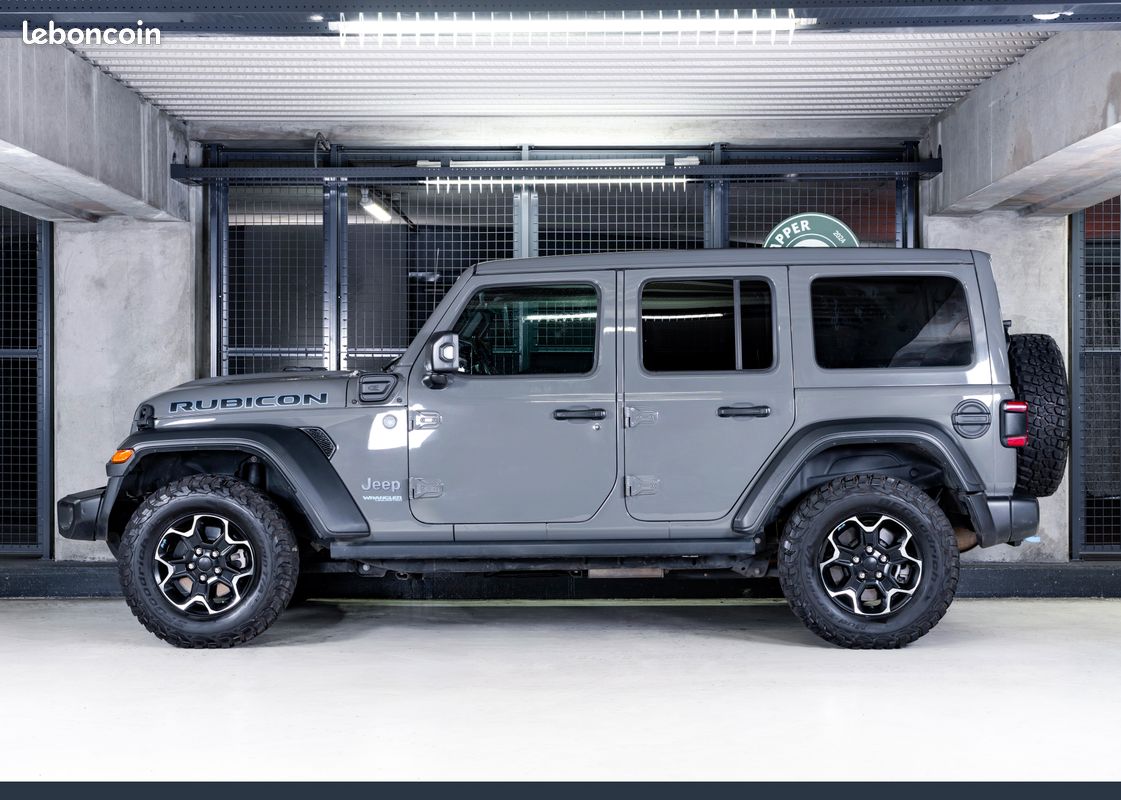 JEEP Wrangler - JL Unlimited -RUBICON - 4XE Hybride - 2ème main - Origine France - PHEV (image 5)