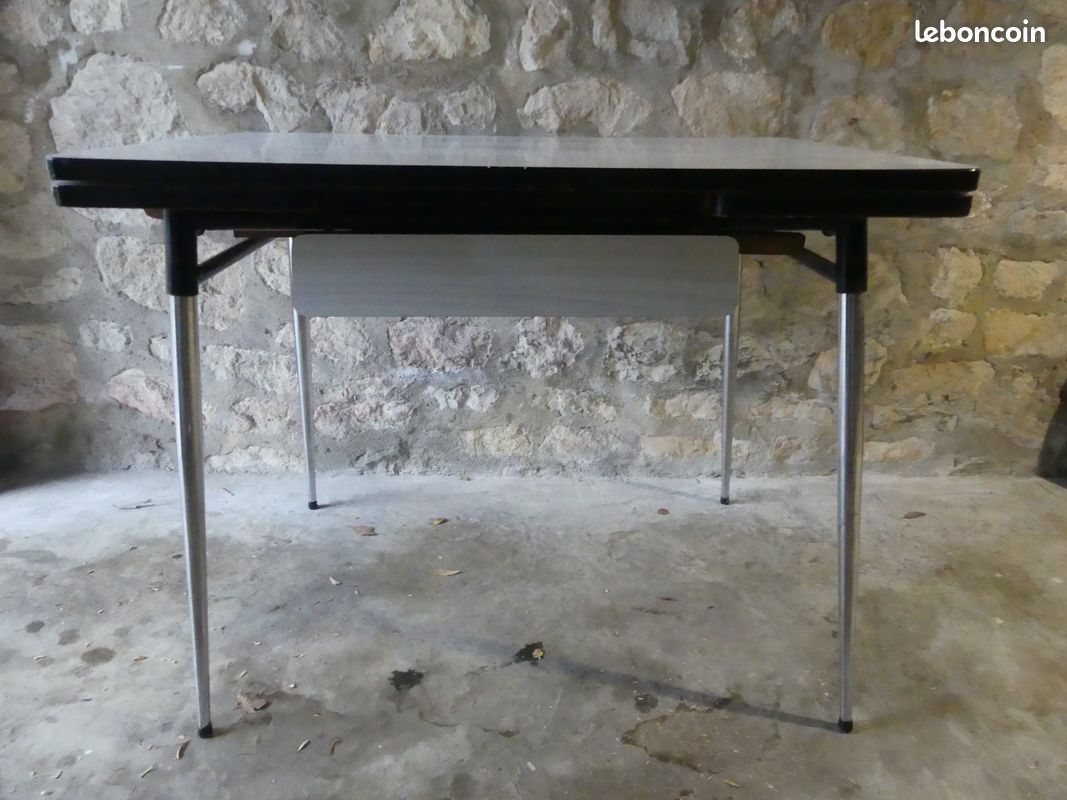 Table vintage 1950 en formica (image 5)