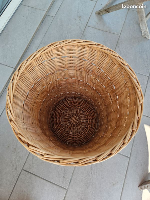 Panier en osier avec couvercle (image 4)