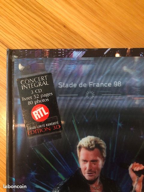 Coffret Intégral Johnny Halliday 2 CD 98 (image 1)