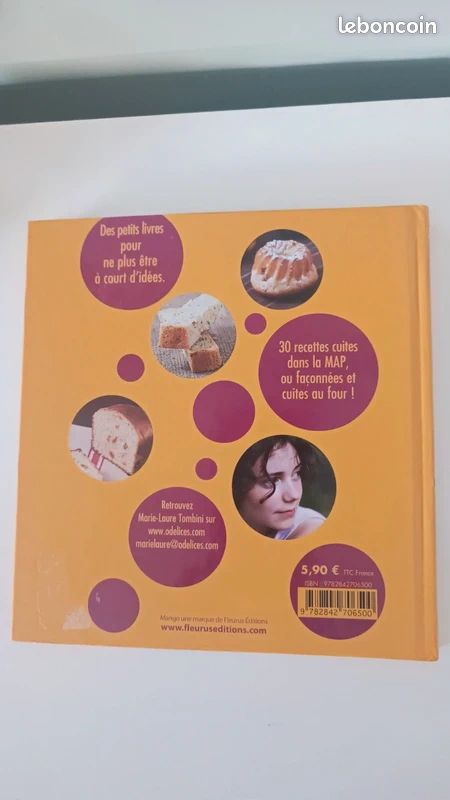 Livre "Pains cho - Salés et sucrés à la machine à pain" (image 17)