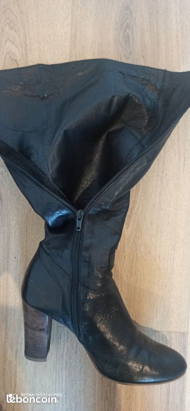 Bottes femme cuir Minelli T38 (image 5)