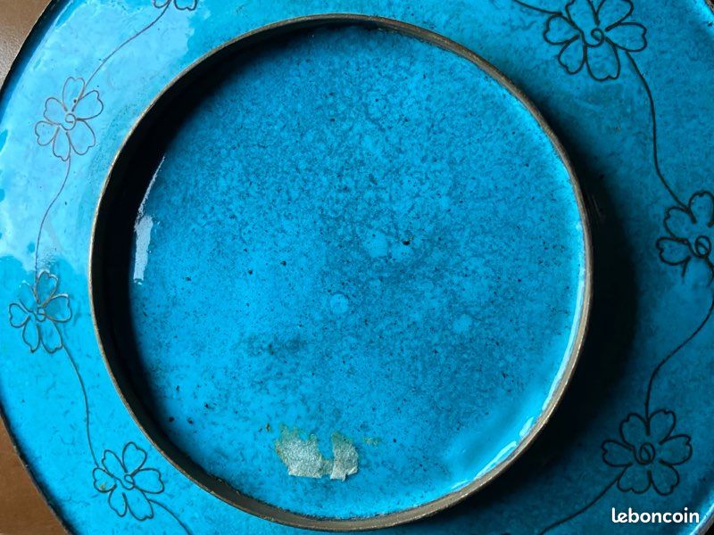 Assiette décorative métal (image 2)