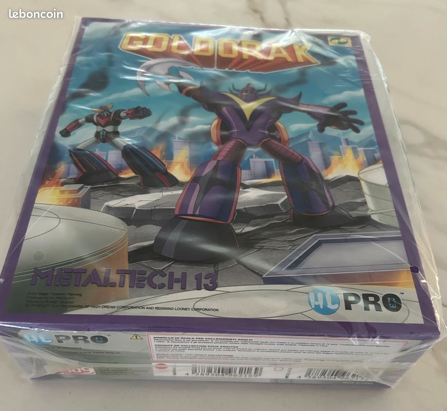GOLDORAK Pack Metaltech Gon Gon Animé & Metallic Version HL PRO GOLDORAK Pack Metaltech Gon Gon Animé & Metallic Version HL PRO