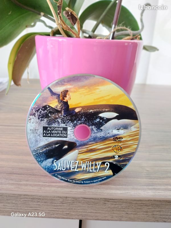 Sauvez Willy 2 - 1995 - Warner Kid - DVD - Classique (image 2)