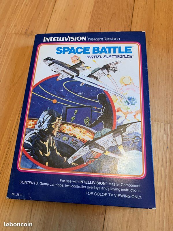 Jeu Mattel Intellivision - Space Battle - Jeux vidéo