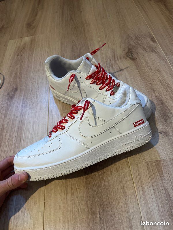 Air force one suprême blanche Chaussures