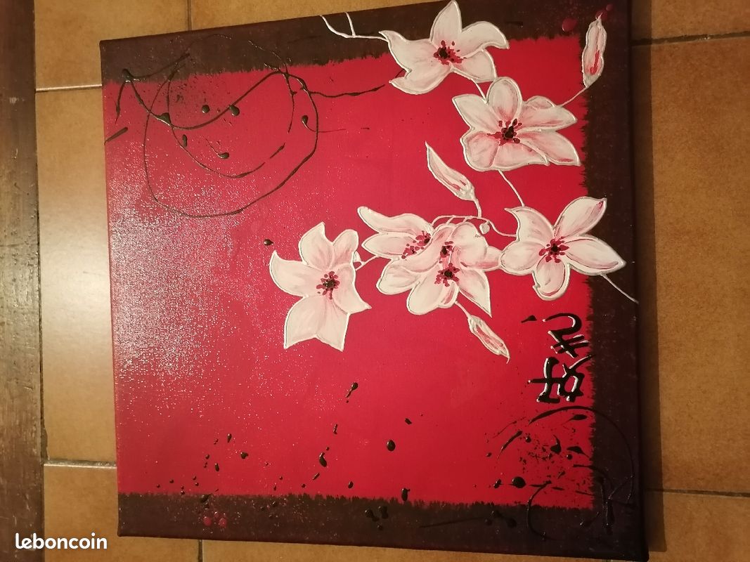 Tableau chinois en 3 parties (image 2)
