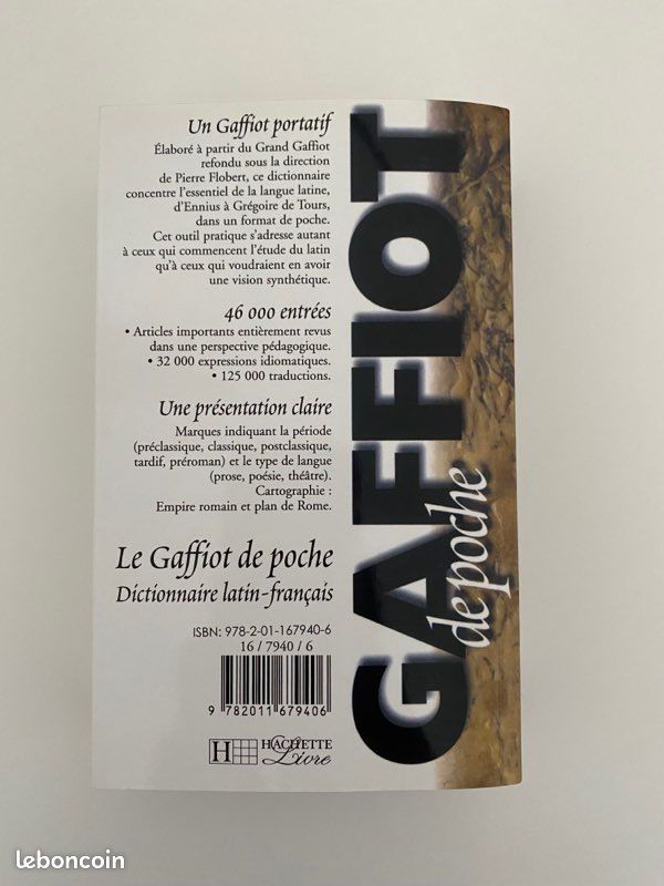 Dictionnaire Latin-Français - Gaffiot de Poche (image 2)