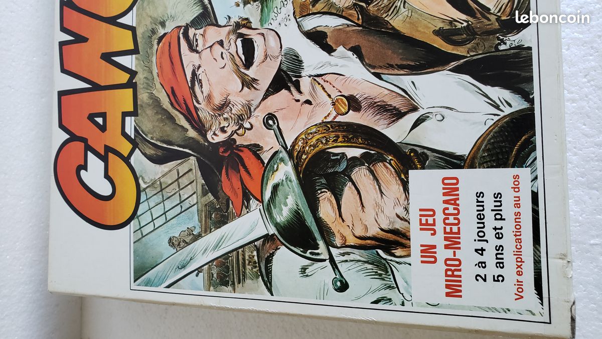 Jeu de Société ancien Canon Noir de 1979 édition Miro Meccano - Collection