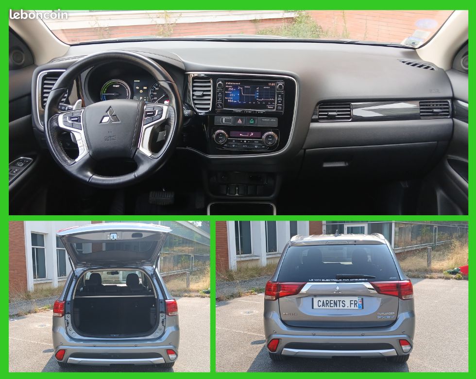 MITSUBISHI OUTLANDER 2.0l HYBRID RECHARGEABLE ESSENCE 200 PHEV – 4WD - Boite AUTO – 11/2016 – 109 044 km – VO 444 (image 8)