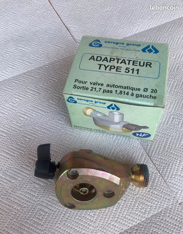 Adaptateur gaz (image 1)