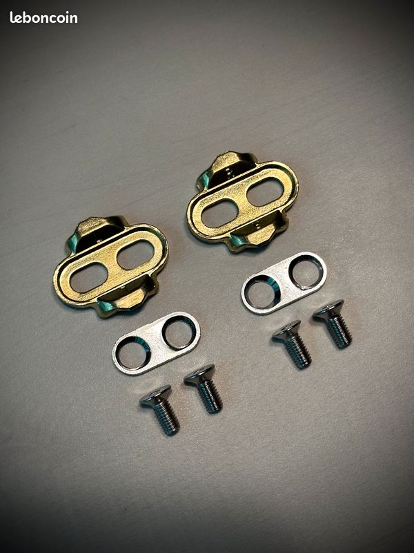 Paire de cales vtt pour pédales automatiques pour Crankbrothers