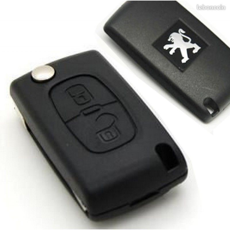Lot De 2 Coques De Clé Voiture 2 Boutons - Compatible Cobra Alarm 777 1046 3193 Etc.
