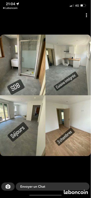 Appartement 5 pièces 95 m² · à Jœuf · 95 m² · 830 €/mois
