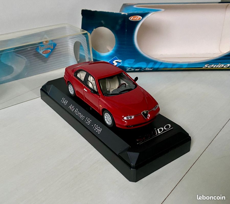 Majorette Alfa ROmeo Giulietta en Rouge