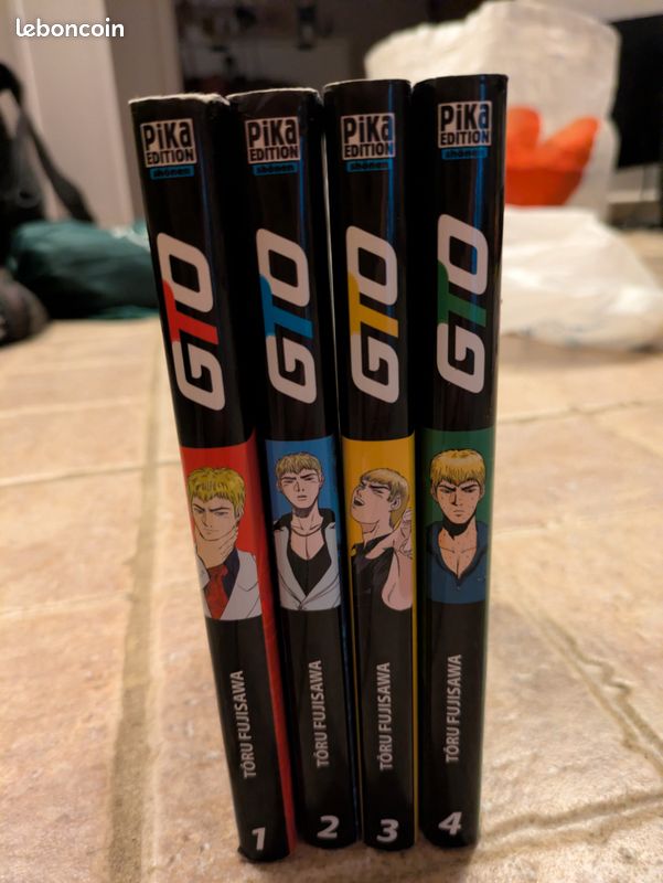 GTO tome 1 à 4 (image 2)