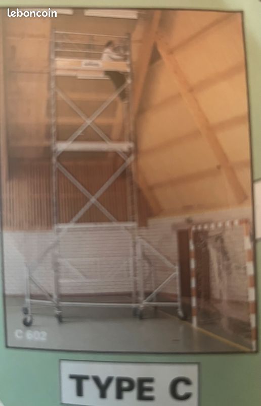 Échafaudage neuf Ultralu plateau 4,50 m (image 1)