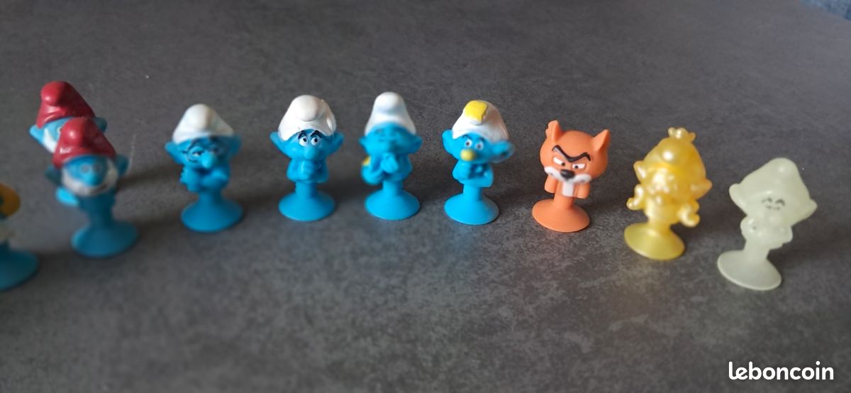 Figurine Micropopz Schtroumpfs - 1 Pièce - Occasion Non Utilisée - Idéal Collection