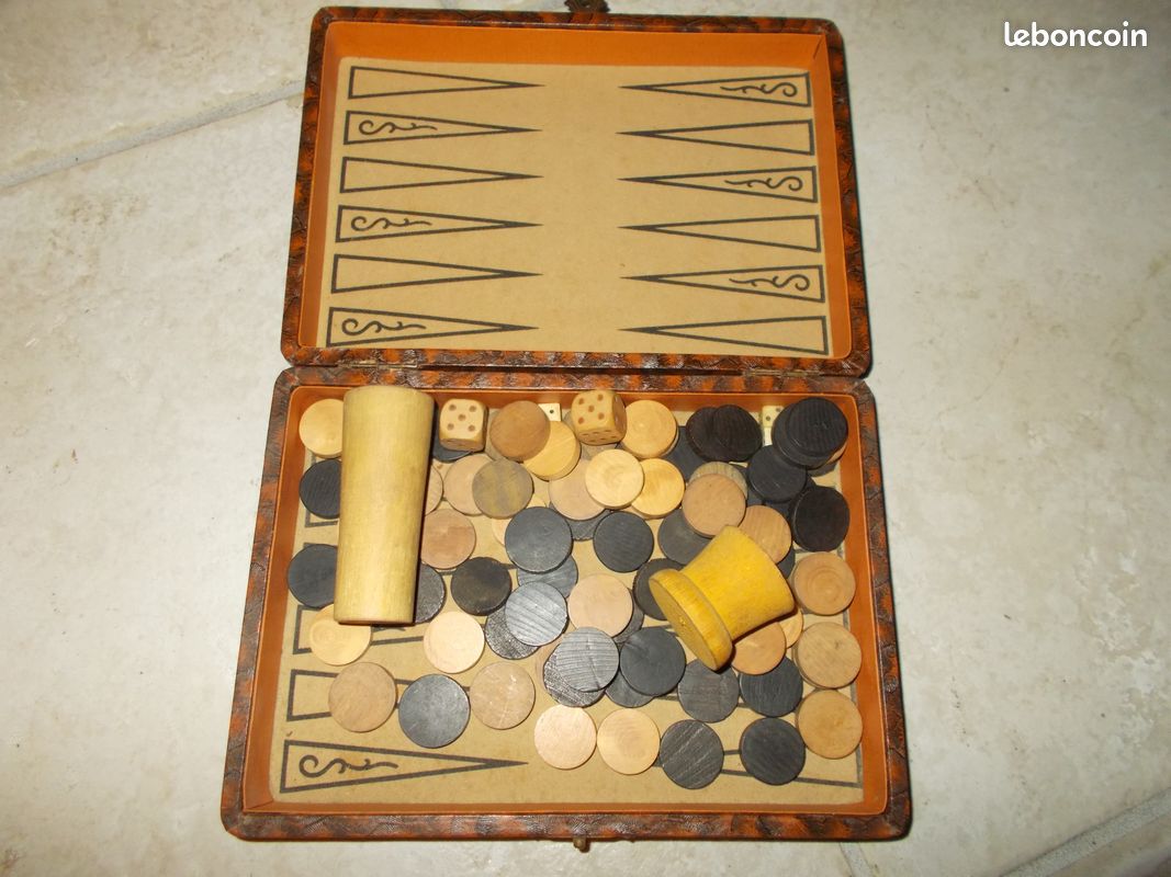Jeux Anciens : échecs, Jacquet, Trictrac Et Backgammon – Coffret Vintage 1970