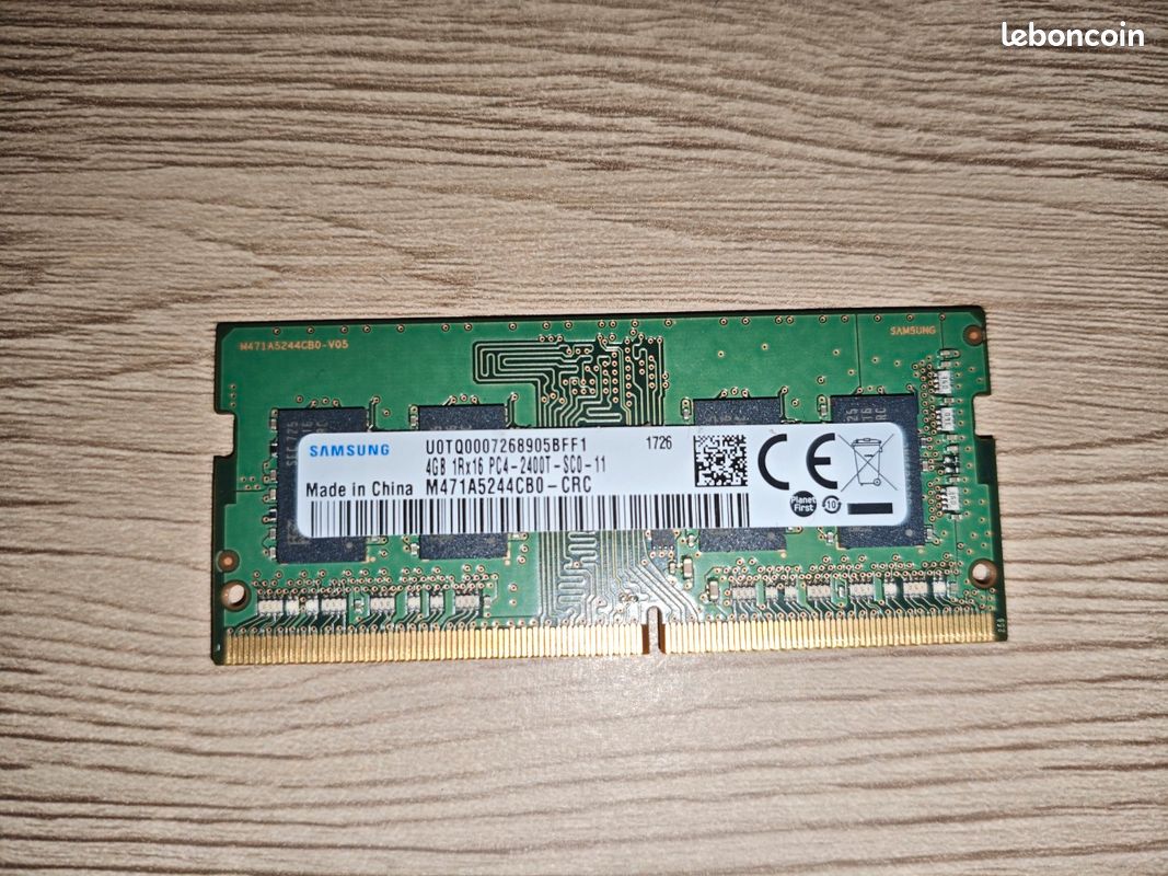 Ram ddr4 4 go sodimm (image 1)
