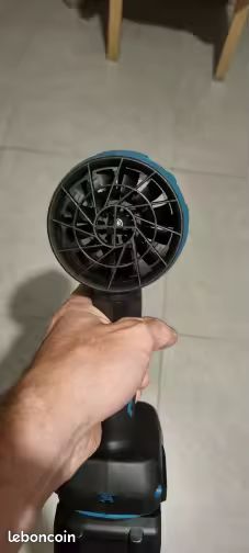 Souffleur Turbo Jet Fan Gisam Neuf - 200 m/s - 1500W - 2 Batteries (image 3)