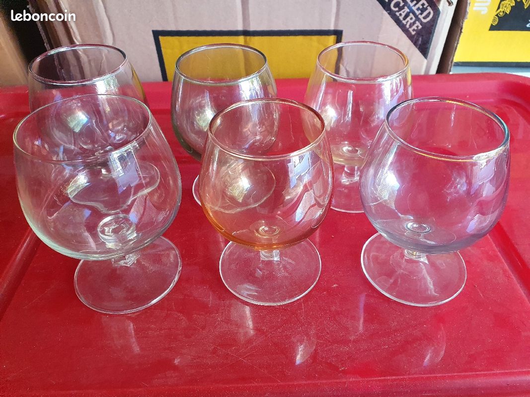 Lot 6 verres digestif (image 1)