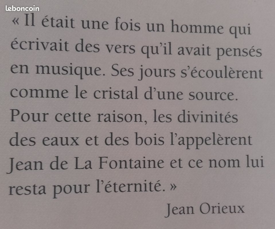 La fontaine ou la vie est un conte Jean Orieux biographie (image 9)