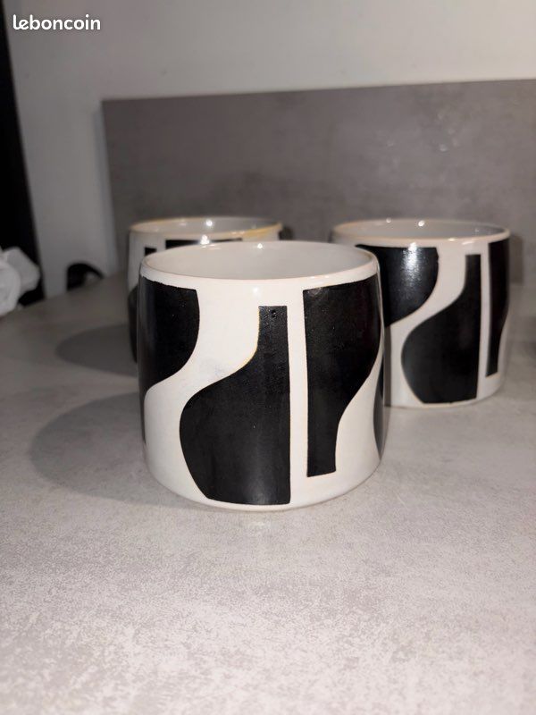 Set de 3 bols apéritifs minimaliste (image 2)