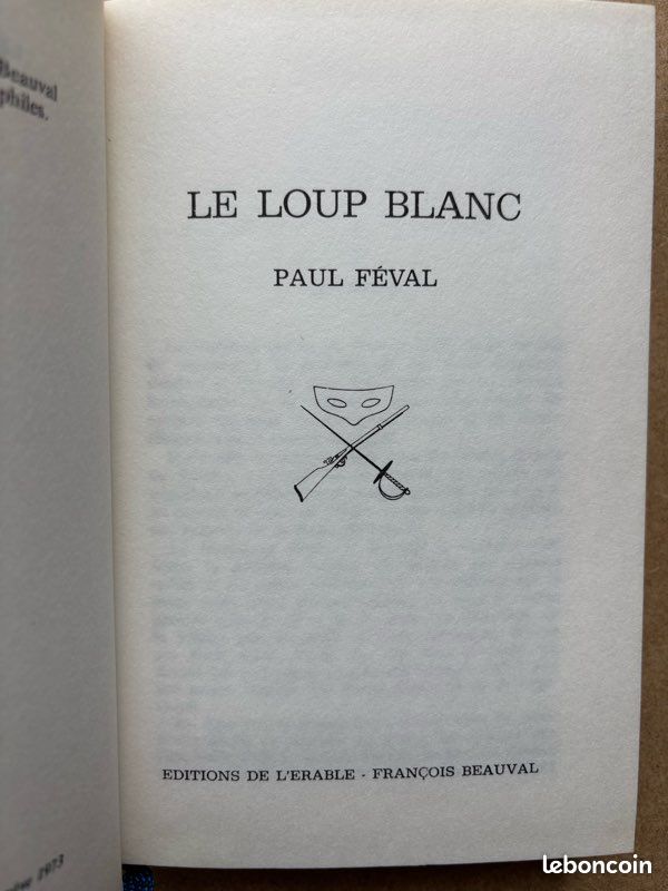 Paul Feval - Le loup blanc (image 2)