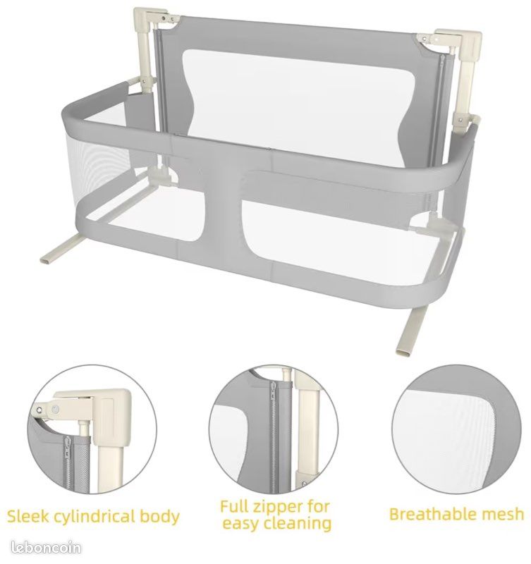 Barrière de Lit de Sécurité "Lee Gee Vee" – Grand Modèle (image 4)
