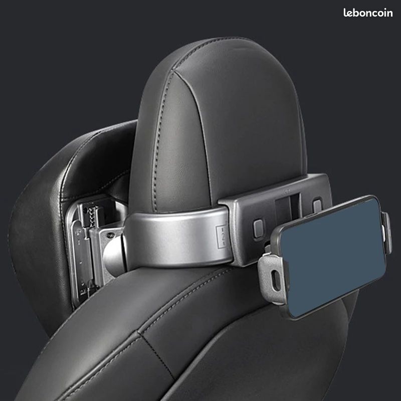 Support 2 en 1 adaptateur portable smartphone tablette universel Appuie-tête voiture neuf (image 2)