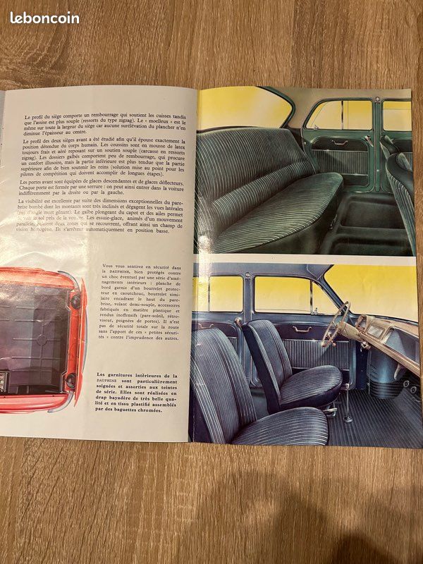 Livre publicitaire Renault Dauphine (image 3)