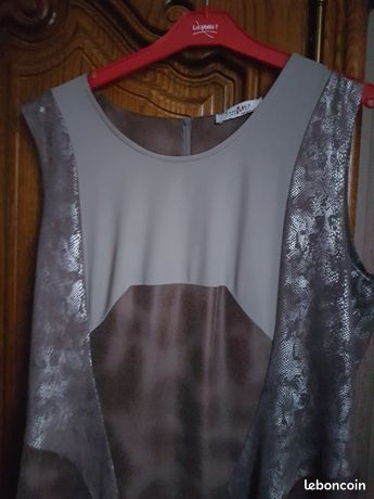 Vends robe avec boléro assorti T 44 (image 3)