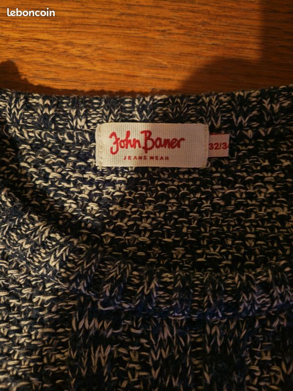 Pull en maille John Baner comme neuf (image 2)