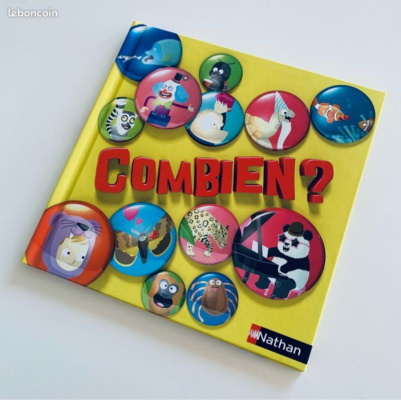 Livre : ‘Combien ?’ - Nathan - neuf (image 1)