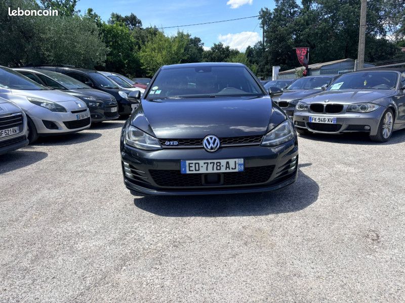 Volkswagen GOLF VII 2.0 TDI 184CH BLUEMOTION TECHNOLOGY FAP GTD DSG6 5P (image 2)