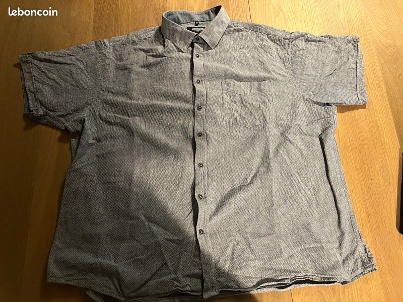 Chemise manche courte homme 4XL très bon etat (image 1)