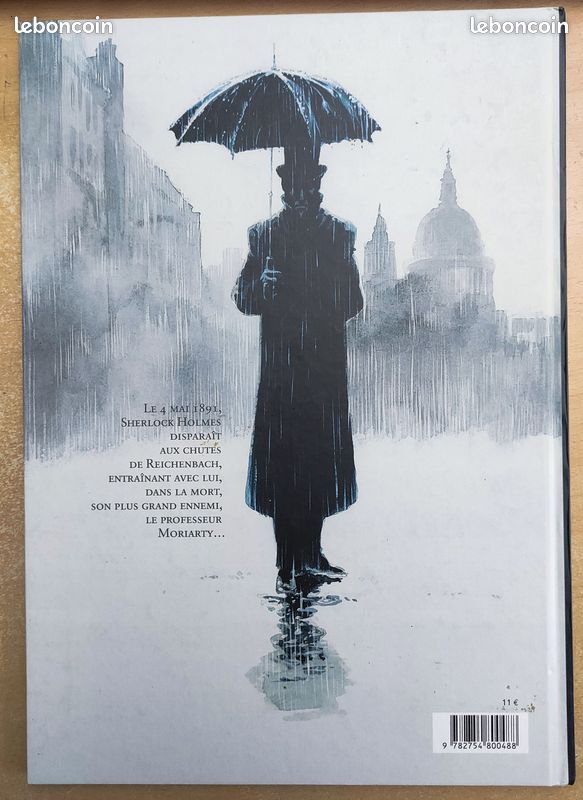 BD Holmes Livre 1 L'adieu à Baker Street (Polar/Thriller) (image 2)