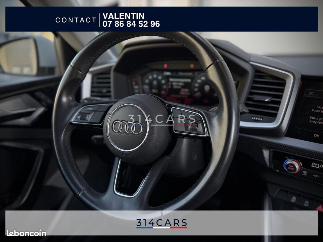 AUDI A1 Sportback 1.0 25 TFSI 95 - BV S-Tronic Advanced - Garantie 6 Mois (image 7)