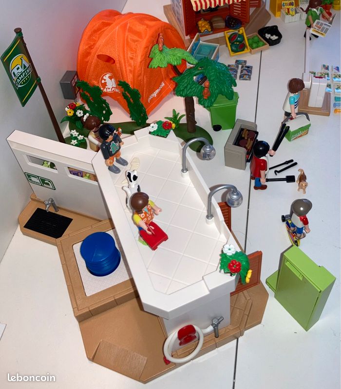 PLAYMOBIL 5432 camping sanitaire et épicerie (image 3)