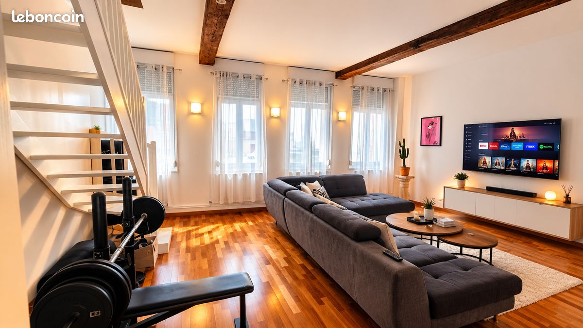 Appartement 5 pièces 100 m² · à Saint-Amand-les-Eaux · 100 m² · 820 €/mois