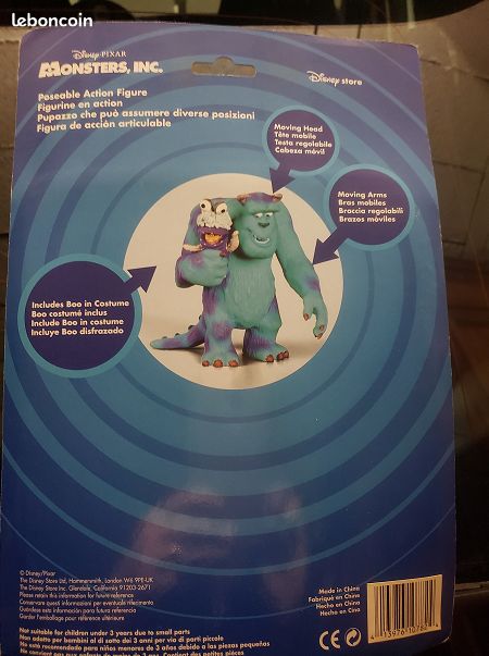 Coffret Monsters James P. Sullivan § Boo neuve (image 1)