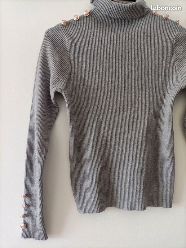 Pull croisé ras-du-cou | Mode en ligne | SHEIN ANCE