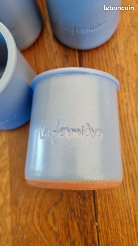 10 pots yaourts grès (image 3)