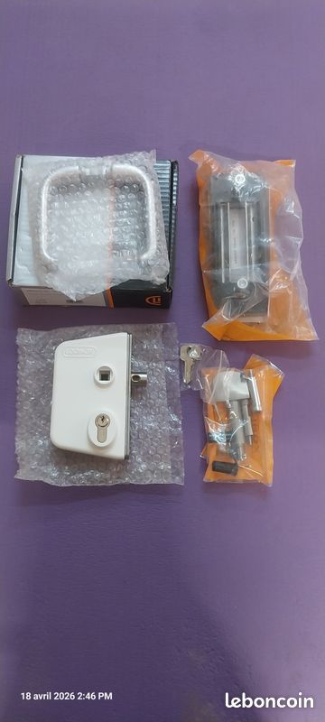 Serrure locinox pour portail coulissant avec gâche (image 2)