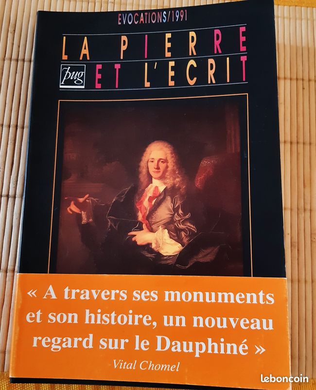 Evocations 1991 - La pierre et l'écrit -PATRIMOINES DE L'ISERE (image 1)