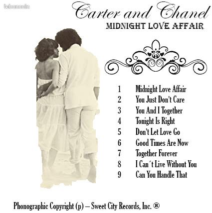 Vds CD Album Carter And Chanel – Midnight Love Affair 1981 NM (image 2)