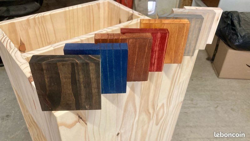 Meuble de Rangement Vinyles - Gamme Pin (image 3)
