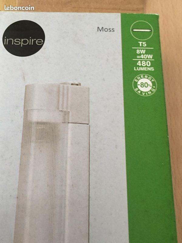 Applique néon sous meuble blanc 32,5cm Neuf (image 4)